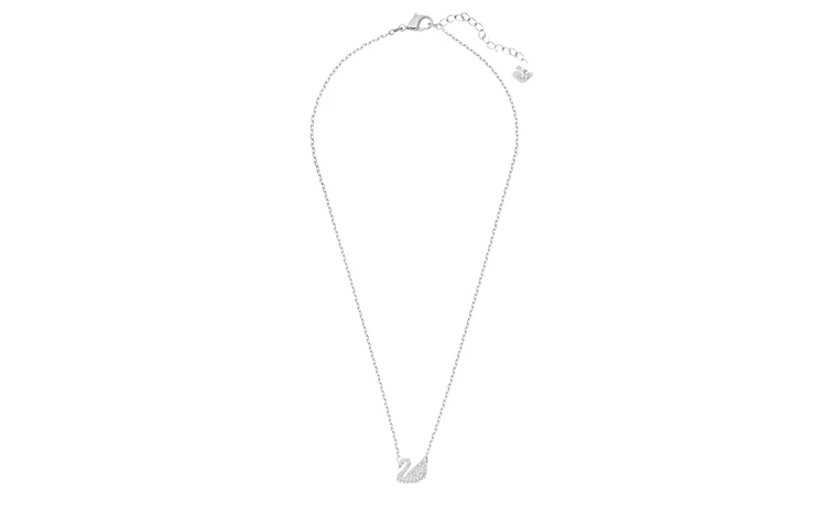 商品[国内直发] Swarovski|施华洛世奇 亚洲特别版 仿水晶石 项链 女款 银色,价格¥2255,第10张图片详细描述