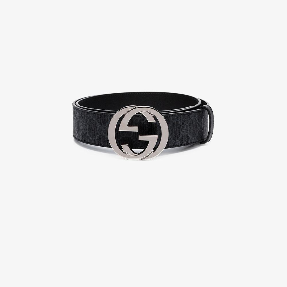 商品Gucci|GUCCI - Gg Supreme Leather Belt,价格¥2868,第6张图片详细描述
