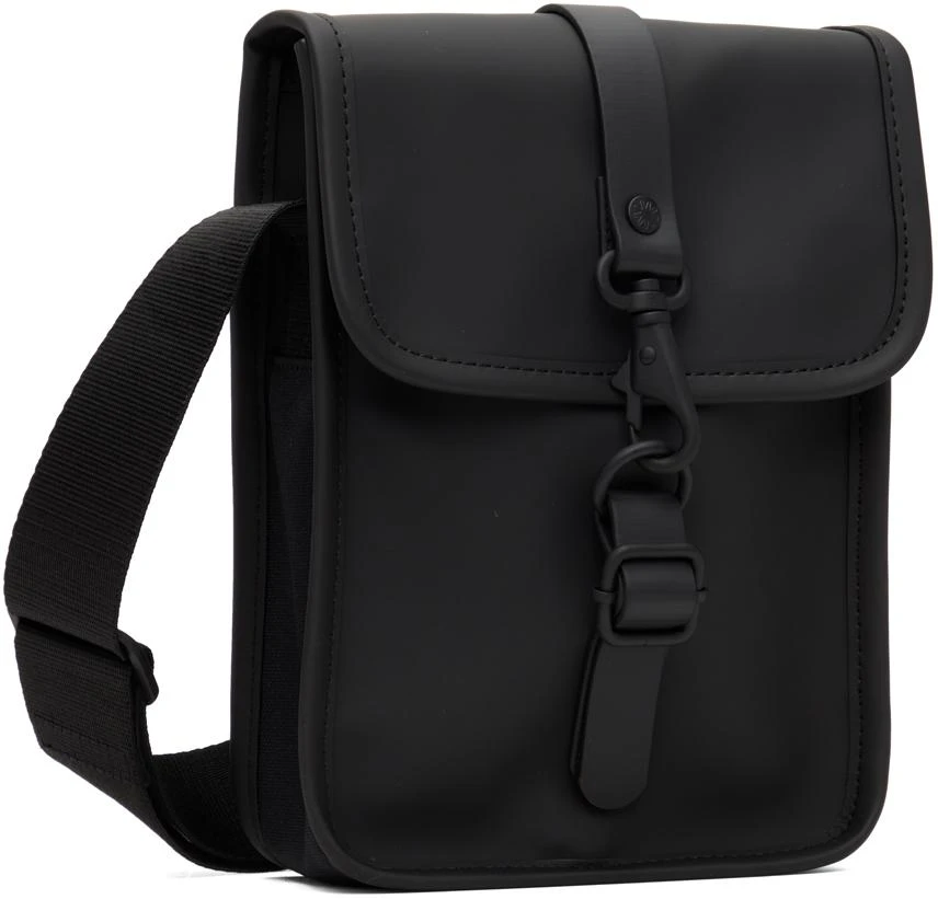 商品RAINS|Black Flight Bag,价格¥330,第2张图片详细描述