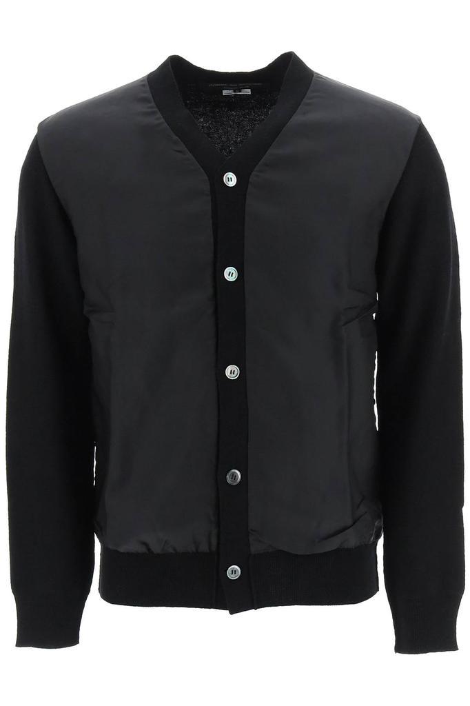 商品Comme des Garcons|Comme des garcons homme plus wool and cupro cardigan,价格¥2871,第1张图片