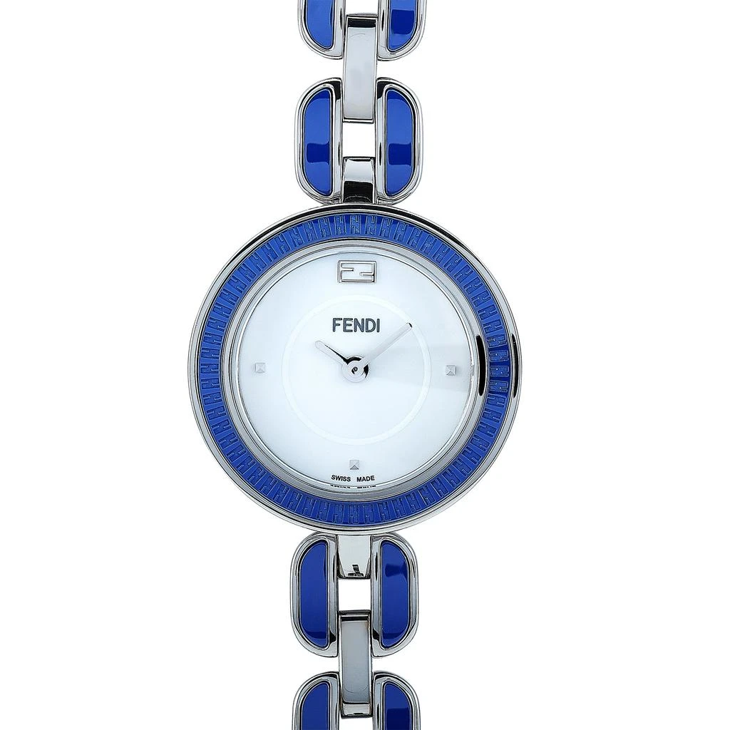 商品Fendi|Fendi My Way Blue Ceramic Quartz Watch F357024003,价格¥4451,第2张图片详细描述