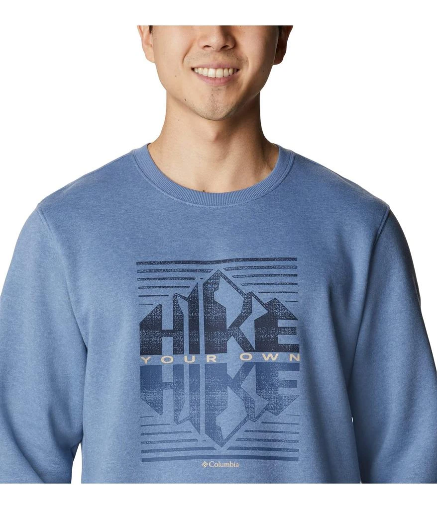 商品Columbia|Men's Hart Mountain Graphic Crew, Soft Pullover,价格¥302,第4张图片详细描述