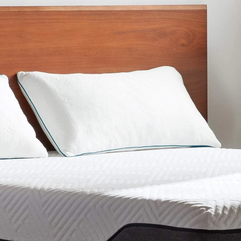 商品LUCID|Premium Shredded Memory Foam Pillow-Hypoallergenic-Adjustable Loft-2 Pack,价格¥253,第1张图片