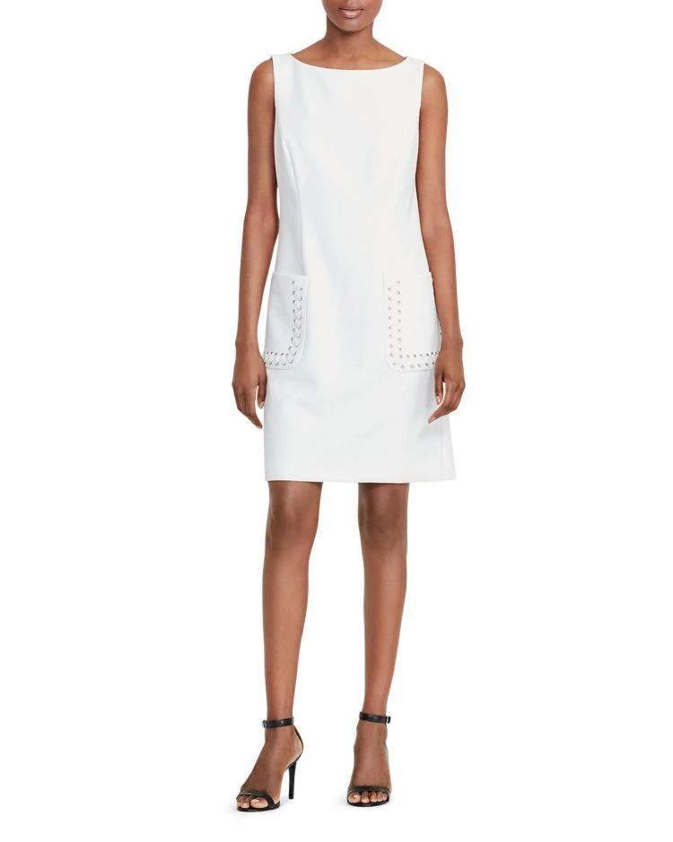 商品Ralph Lauren|Lauren Ralph Lauren Lacing-Detail Dress,价格¥524,第1张图片