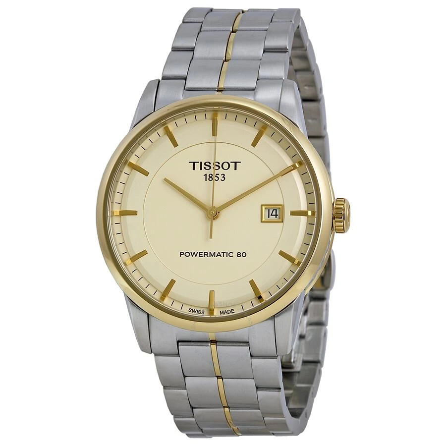 Tissot Powermatic 80 Ivory Dial Men's Watch T0864072226100 1