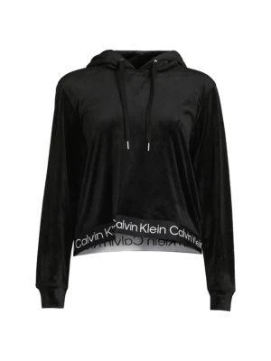 商品Calvin Klein|Logo Hem Velvet Hoodie,价格¥223,第3张图片详细描述