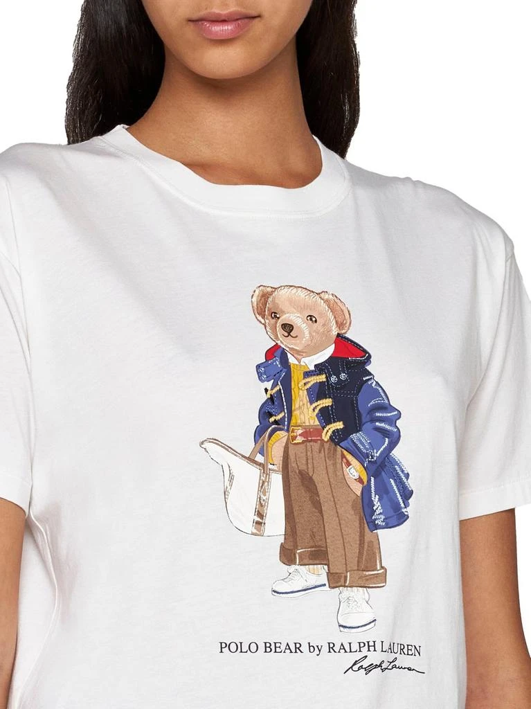 商品Ralph Lauren|Polo Ralph Lauren Polo Bear-Printed Crewneck T-Shirt,价格¥594,第5张图片详细描述