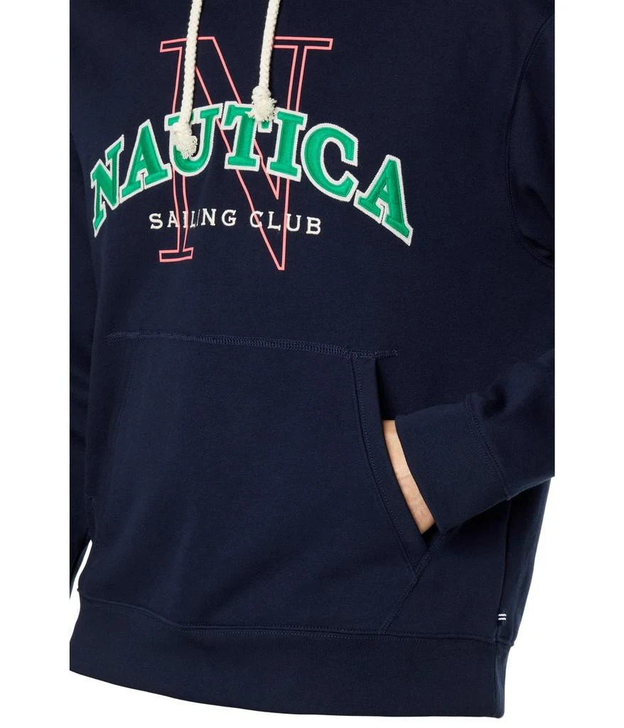 商品Nautica|Sustainably Crafted Logo Hoodie,价格¥356,第3张图片详细描述