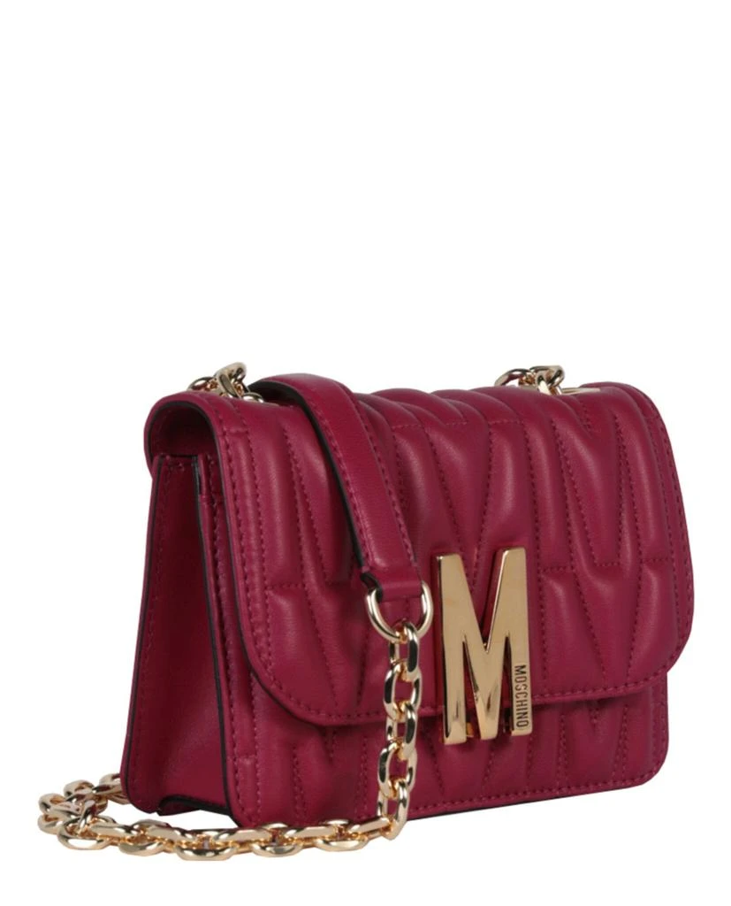 商品Moschino|Quilted M-Logo Crossbody Bag,价格¥3004,第2张图片详细描述