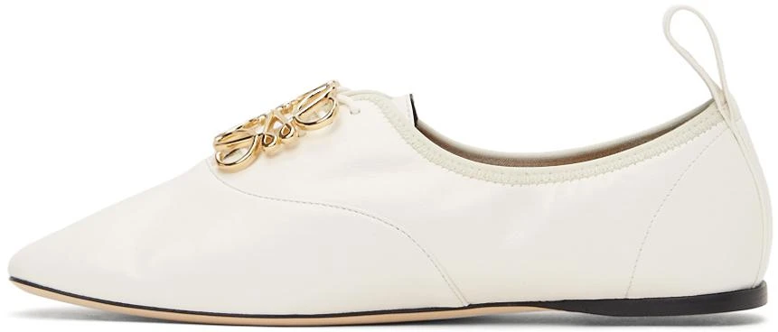 商品Loewe|White Anagram Soft Derbys,价格¥8605,第3张图片详细描述