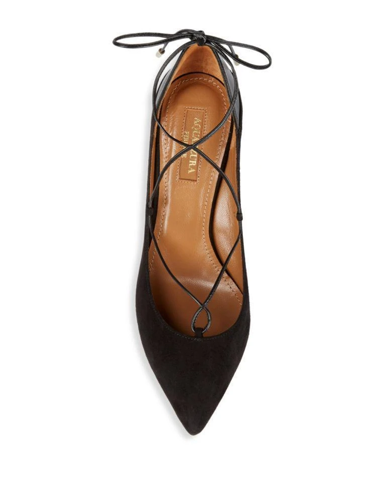 商品Aquazzura|Fellini Leather Pumps,价格¥1971,第4张图片详细描述