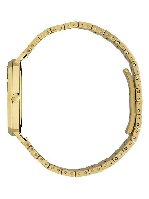 Grip GG Yellow Gold PVD Bracelet Watch商品第5张图片规格展示