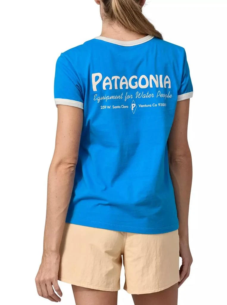 商品Patagonia|Patagonia Women's Water People Organic Ringer Tee,价格¥374,第1张图片