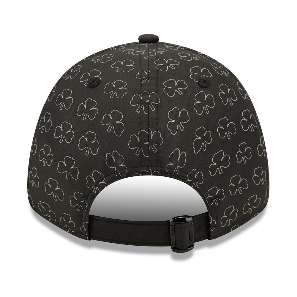 商品New Era|Men's Black Ireland National Team Club Allover Print 9FORTY Adjustable Hat,价格¥187,第7张图片详细描述