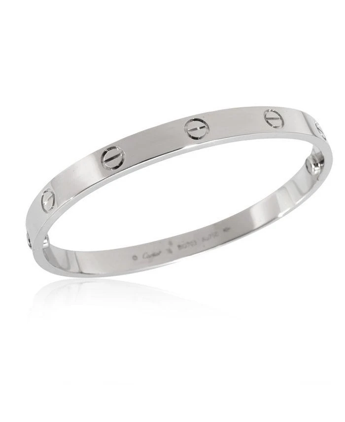 商品[二手商品] Cartier|LOVE Bracelet in 18K White Gold,价格¥52464,第4张图片详细描述