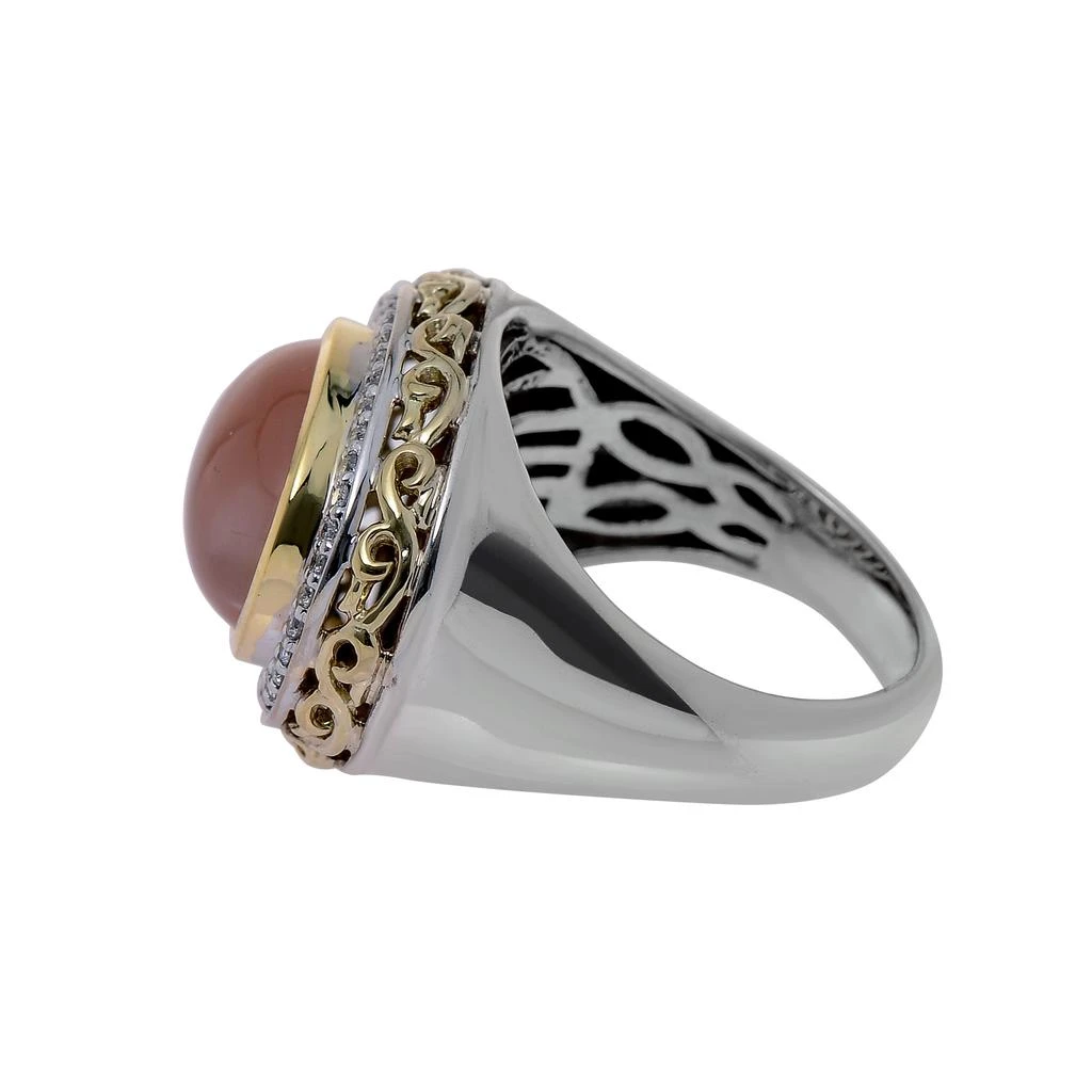 商品Charles Krypell|Charles Krypell Women's Sterling Silver and 18K Gold Ring,价格¥5977,第3张图片详细描述