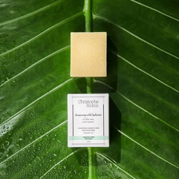 商品Christophe Robin|Christophe Robin Hydrating Shampoo Bar with Aloe Vera,价格¥134,第2张图片详细描述