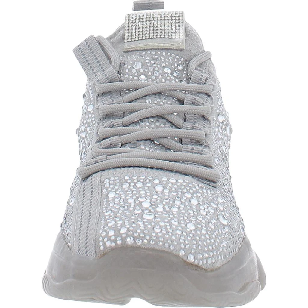 Steve Madden Womens Maxima Embellished Low Top Casual and Fashion Sneakers 商品