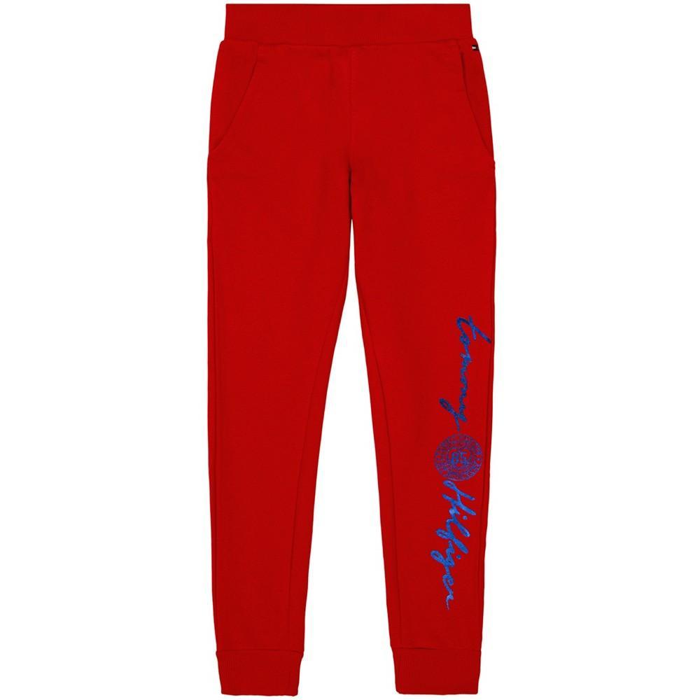 商品Tommy Hilfiger|Little Girls Signature Fleece Jogger Pants,价格¥170,第3张图片详细描述