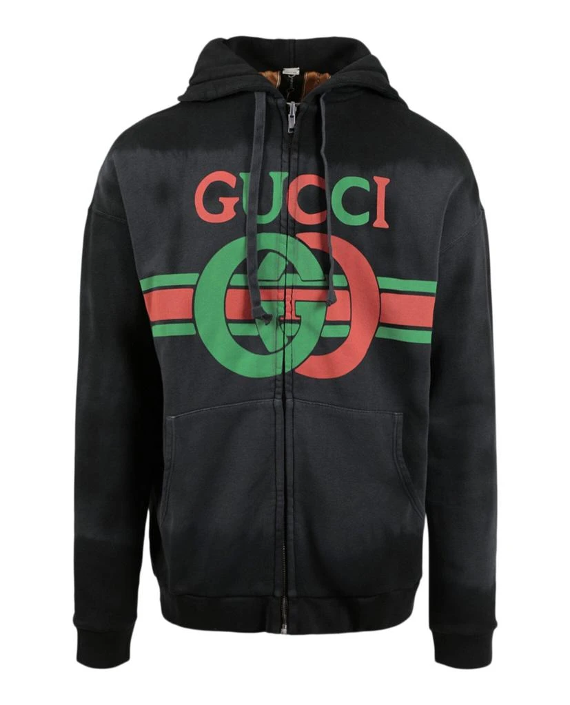 商品Gucci|Interlocking G Reversible Sweatshirt,价格¥5525,第1张图片