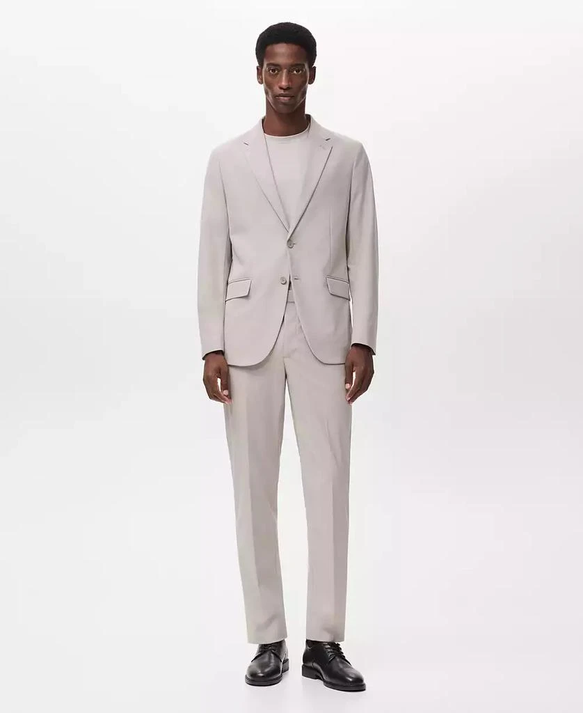 商品Mango|Men's Zurich Slim Fit Thermolite Suit Jacket,价格¥1184,第2张图片详细描述