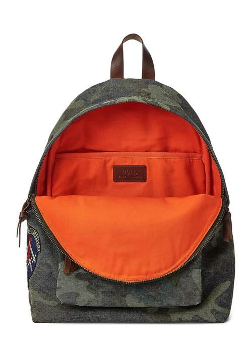 商品Ralph Lauren|Ralph Lauren Tiger Patch Camo Canvas Backpack,价格¥2035,第4张图片详细描述