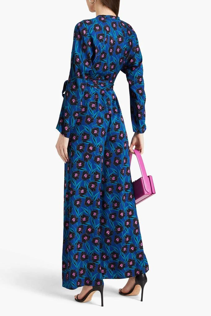 商品Diane von Furstenberg|Piper floral-print crepe wide-leg jumpsuit,价格¥1119,第3张图片详细描述