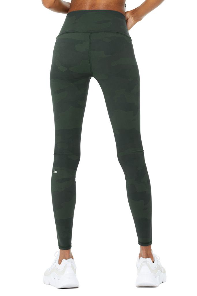 High-Waist Camo Vapor Legging - Hunter Camouflage商品第2张图片规格展示