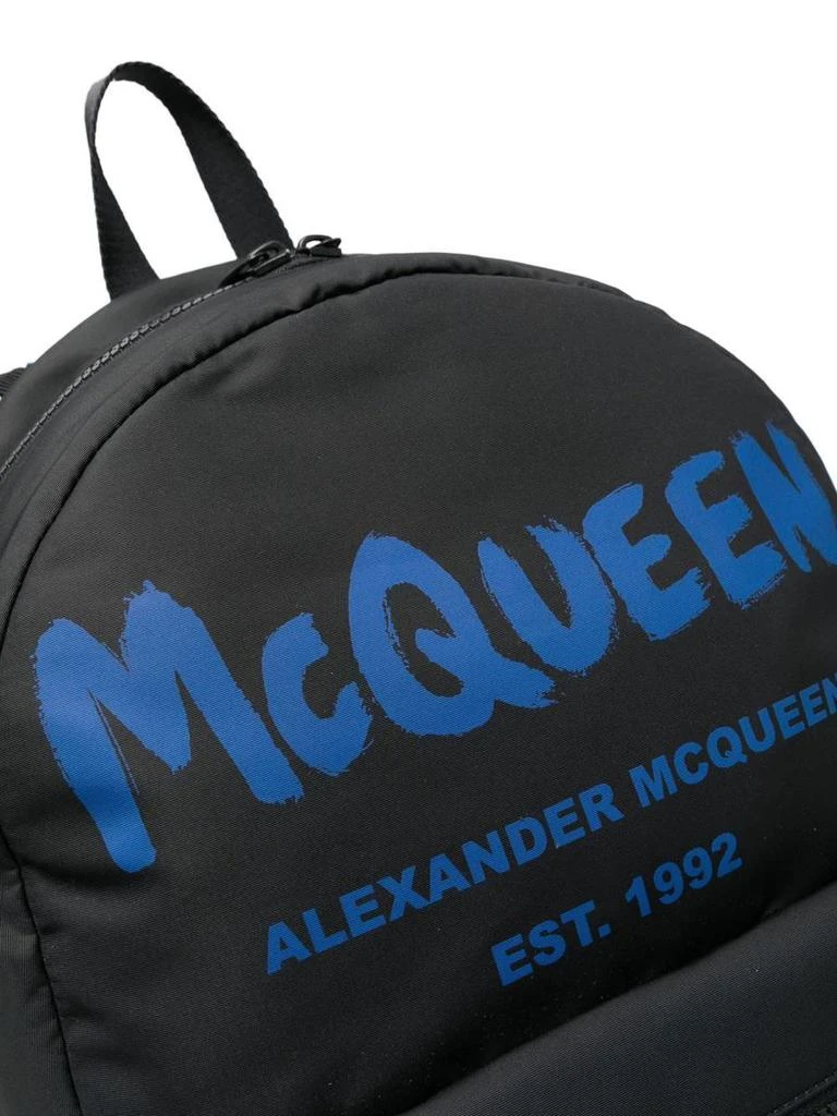 商品Alexander McQueen|ALEXANDER MCQUEEN Backpack with logo,价格¥5166,第4张图片详细描述