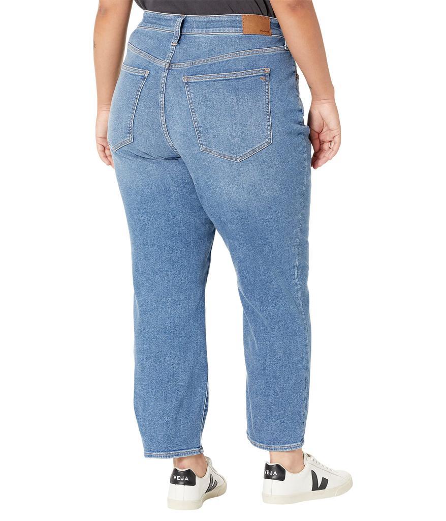 商品Madewell|The Plus Curvy Perfect Vintage Jean in Finney Wash,价格¥534,第4张图片详细描述