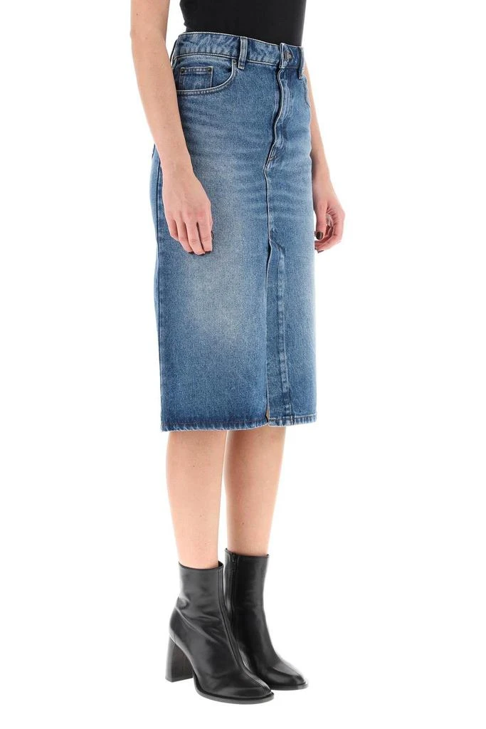 商品AMI|DENIM PENCIL SKIRT,价格¥1060,第3张图片详细描述