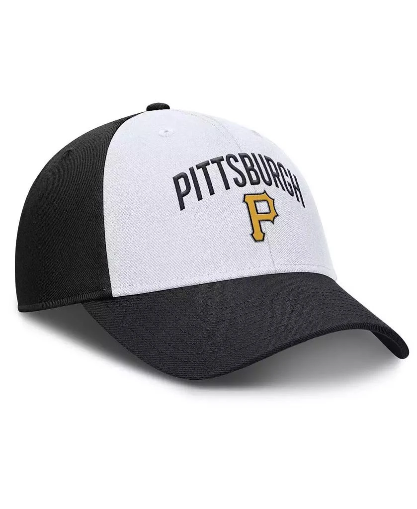 商品NIKE|Men's White/Black Pittsburgh Pirates Club Performance Adjustable Hat,价格¥237,第2张图片详细描述