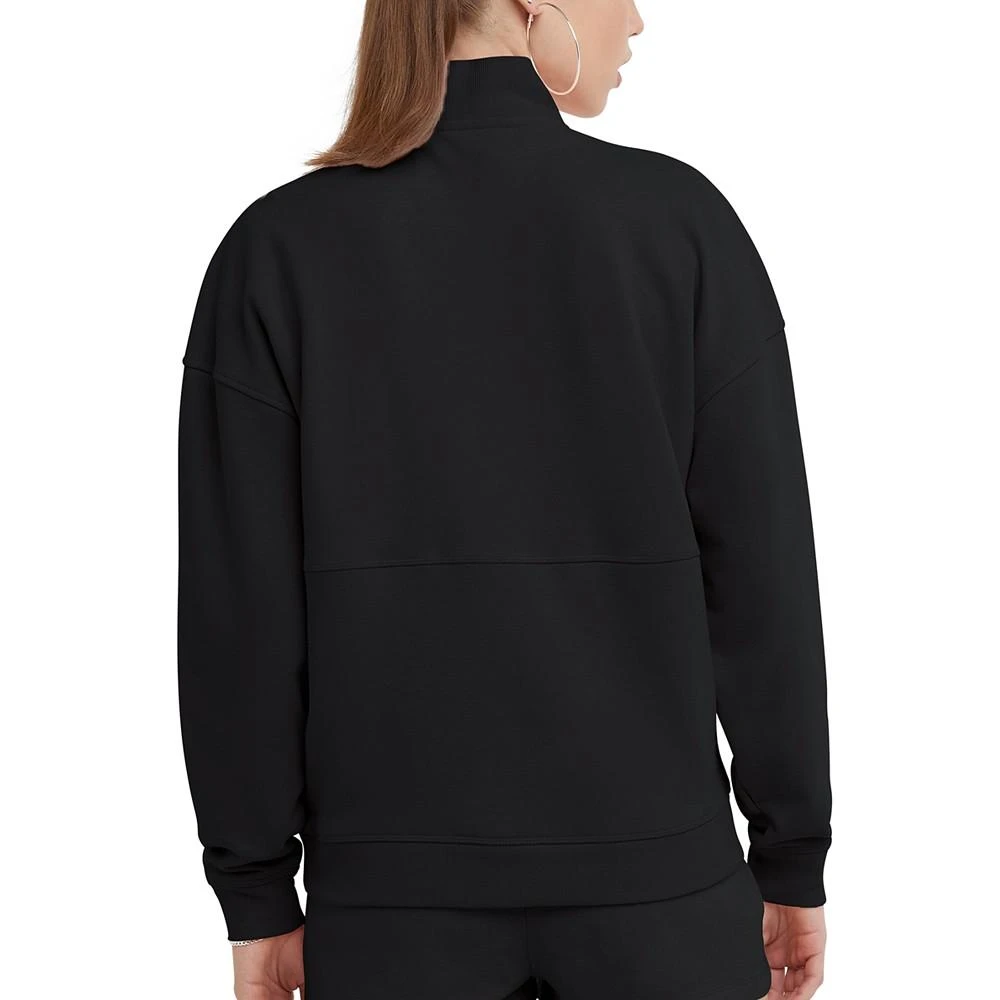 商品CHAMPION|Women's Campus French Terry Quarter-Zip Top,价格¥270,第2张图片详细描述