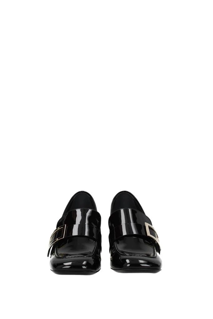 商品Roger Vivier|Pumps podium Patent Leather Black,价格¥2627,第3张图片详细描述