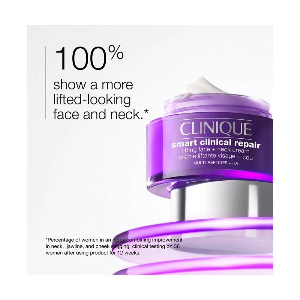 商品Clinique|Smart Clinical Repair Lifting Face + Neck Cream, 1.7 oz.,价格¥584,第2张图片详细描述