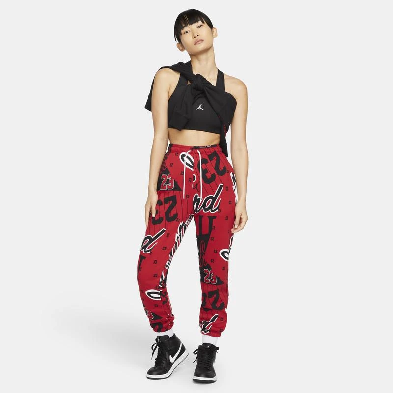 商品Jordan|Jordan Plus AOP Fleece Pants - Women's,价格¥335,第5张图片详细描述