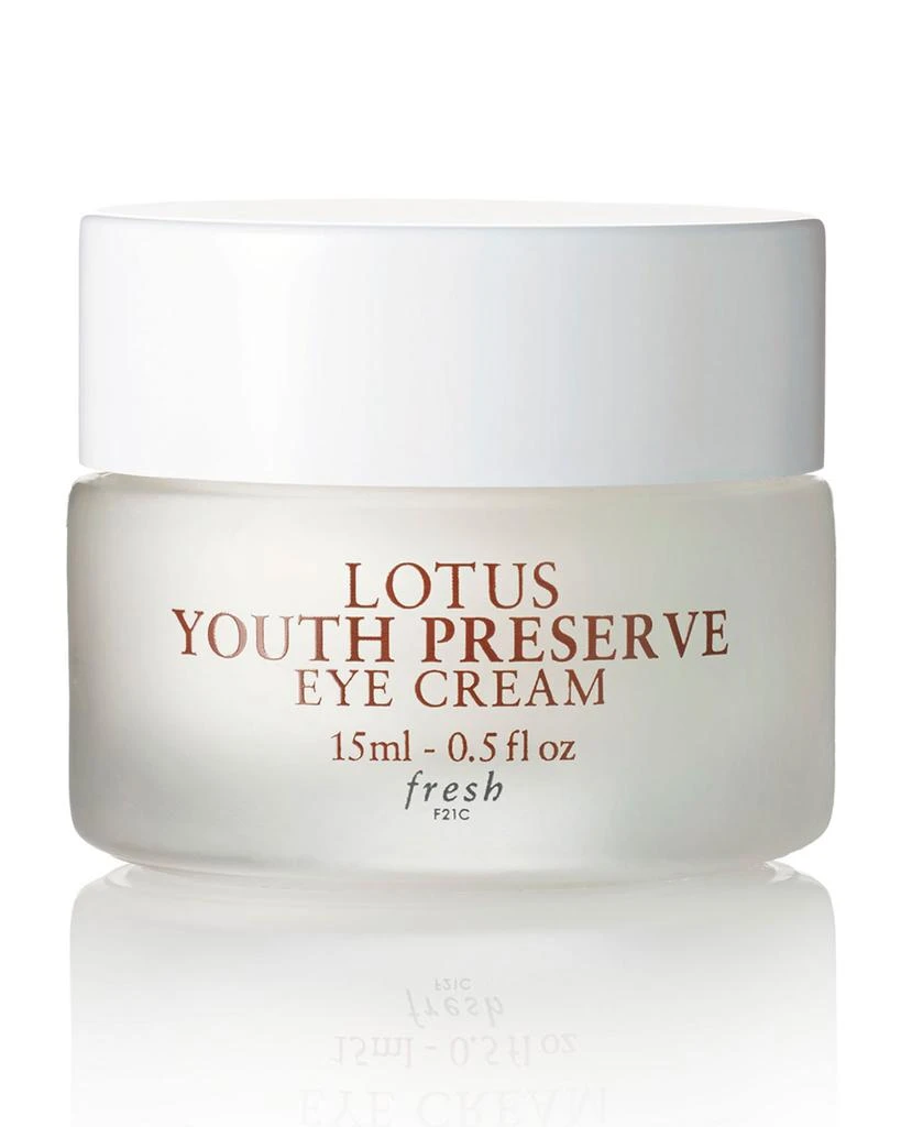 商品Fresh|Lotus Youth Preserve Eye Cream, 15 mL,价格¥349,第1张图片