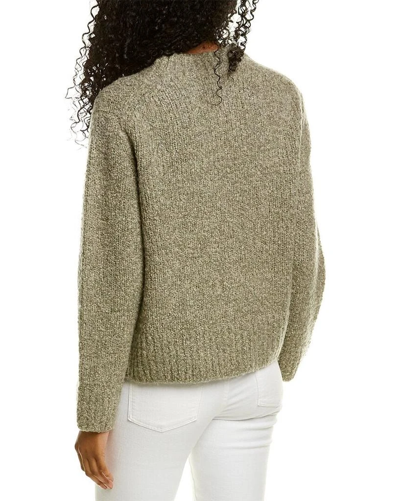 商品Vince|Vince Textured Mock Neck Wool, Cashmere & Silk-Blend Sweater,价格¥780,第2张图片详细描述