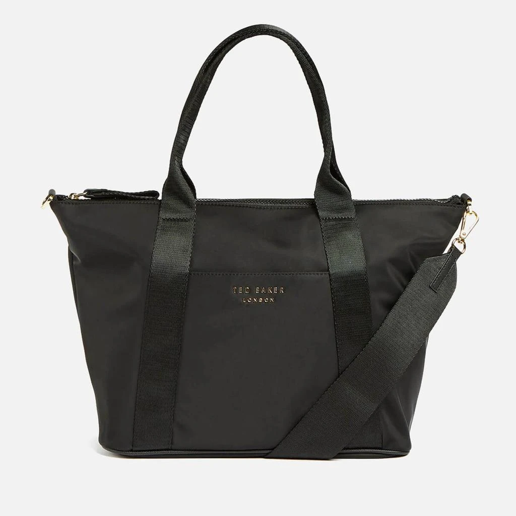 商品Ted Baker London|Ted Baker Women's Nanccie Nylon Small Tote - Black,价格¥752,第1张图片