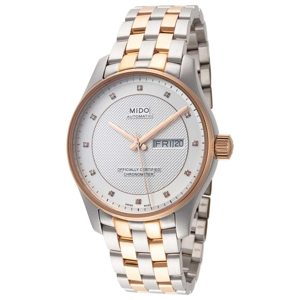 商品MIDO|美度 布鲁纳系列 男士机械腕表 40mm	M0014312203692,价格¥4529,第1张图片