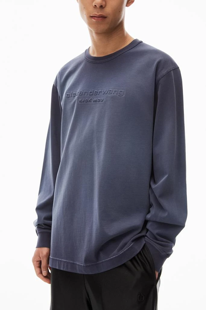 商品Alexander Wang|男款 水洗长袖T恤,价格¥1214,第4张图片详细描述