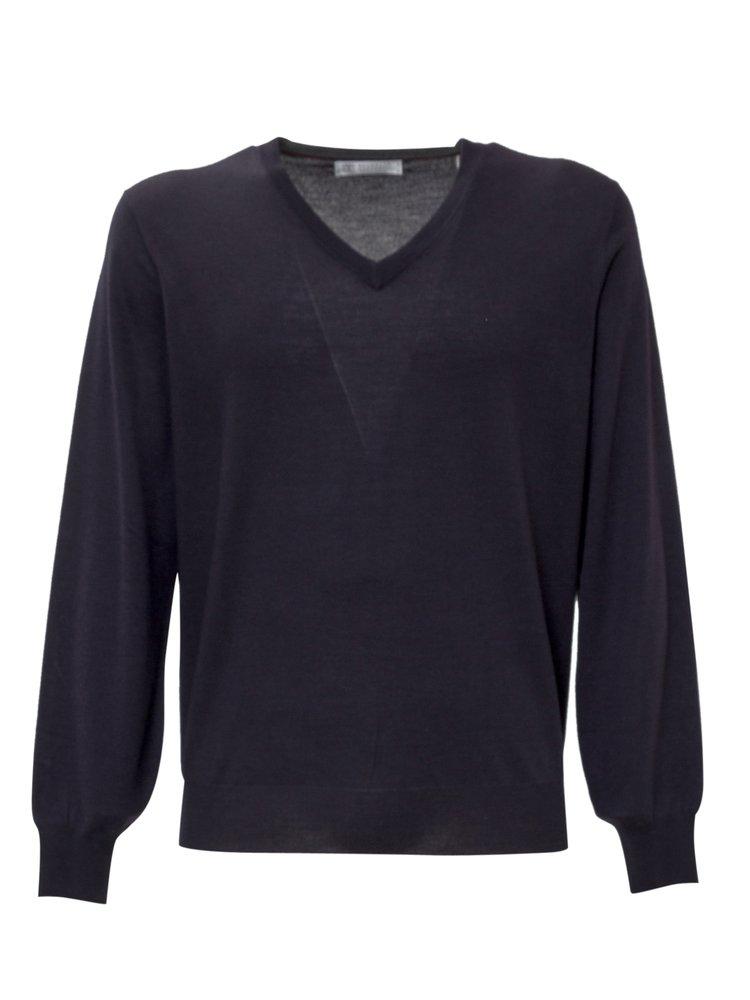 Brunello Cucinelli V-Neck Knitted Jumper商品第1张图片规格展示