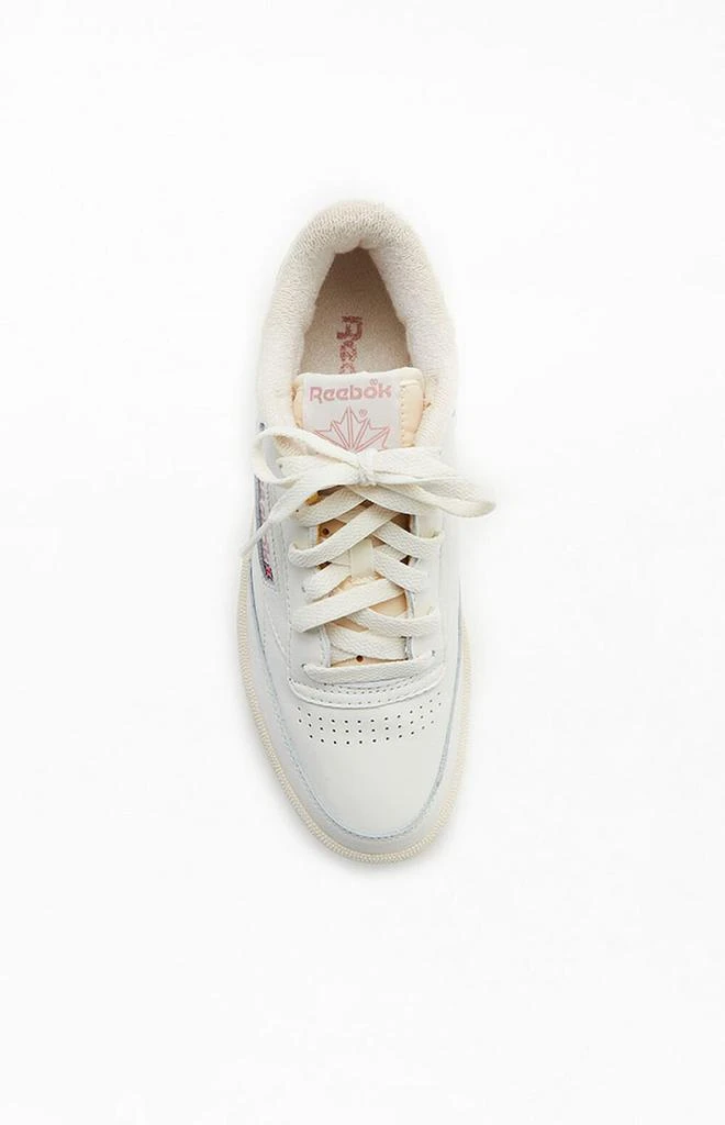 商品Reebok|White & Pink Club C 85 Shoes,价格¥284,第5张图片详细描述