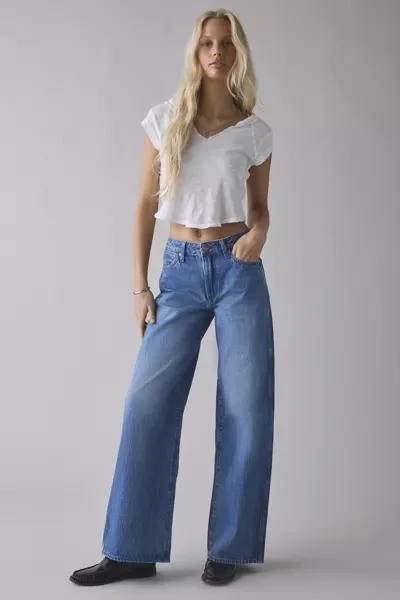 商品Wrangler|Wrangler Mid-Rise Wide Leg Jean,价格¥742,第1张图片