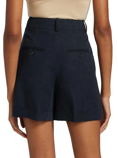 商品Michael Kors|Pleated Linen Shorts,价格¥1760,第5张图片详细描述
