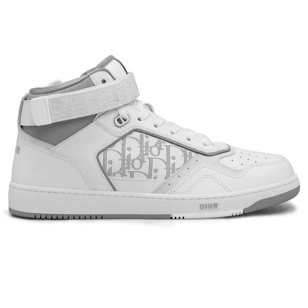 商品Dior|Dior B27 Oblique White High Top Sneaker,价格¥8075,第1张图片