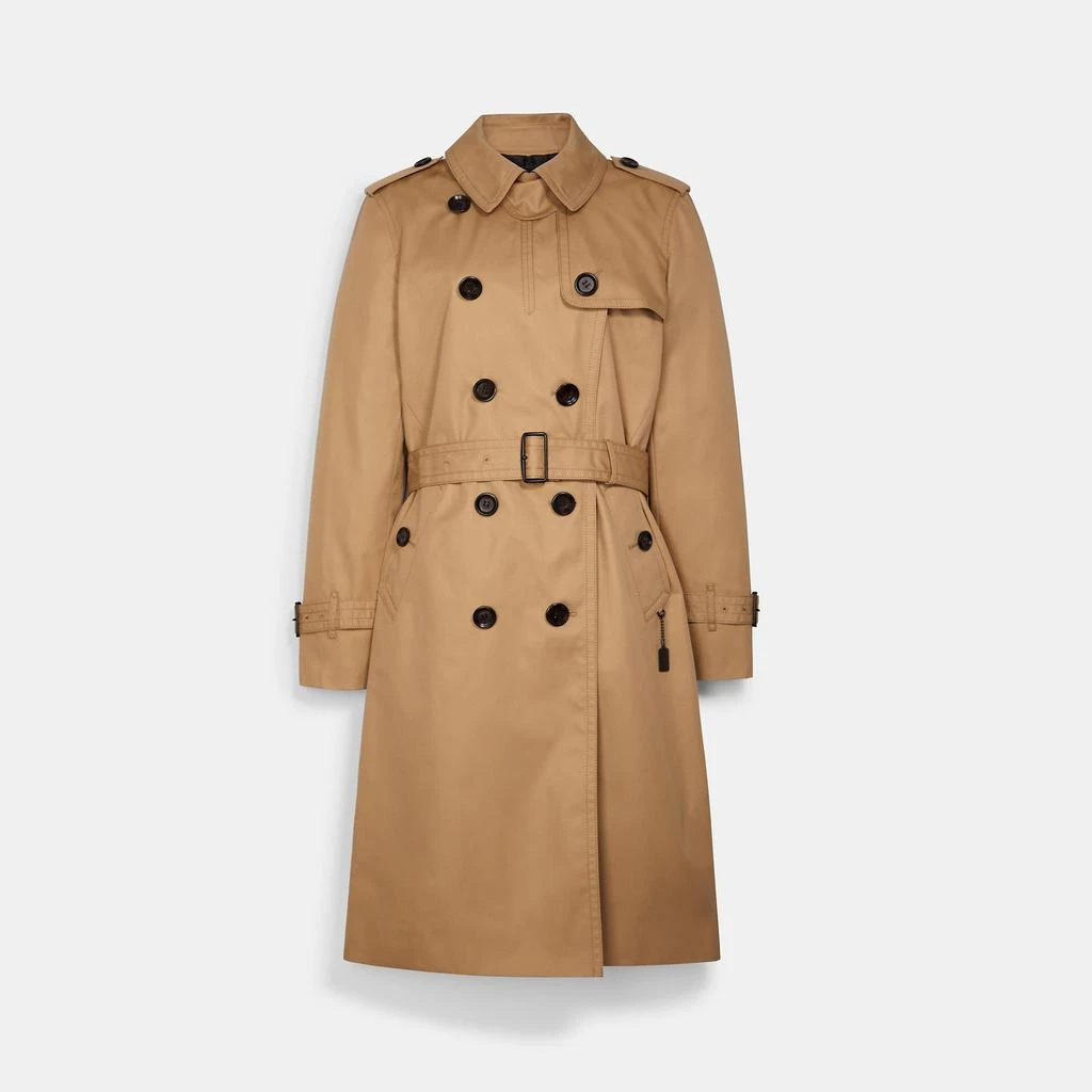 商品Coach|女士 经典 蔻驰风衣,价格¥1673,第1张图片