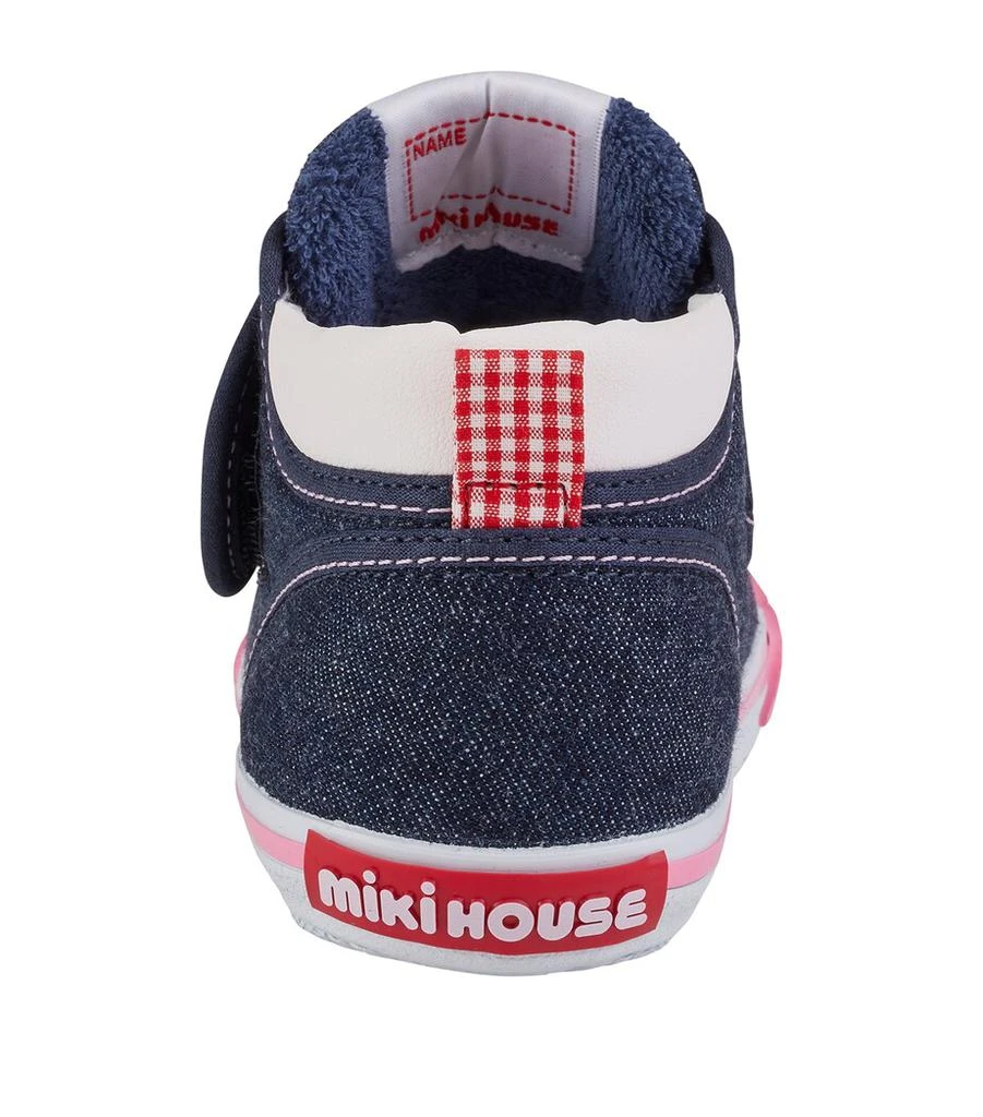 商品Miki House|Denim Low-Top Sneakers,价格¥2065,第5张图片详细描述