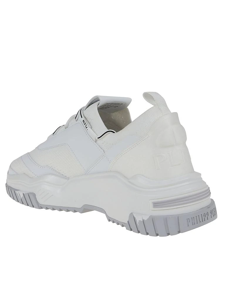 商品Philipp Plein|Philipp plein men's white other materials sneakers,价格¥3709,第3张图片详细描述