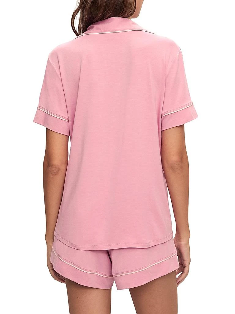 商品Eberjey|Gisele Relaxed 2-Piece Pajama Set,价格¥1092,第3张图片详细描述